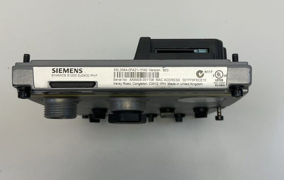 Siemens 6SL3544-0FA21-1FA0 Control Unit Sinamics G120D CU240D