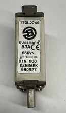 Bussmann 170L2246 High Speed Square Body Fuse 63A 660V-2