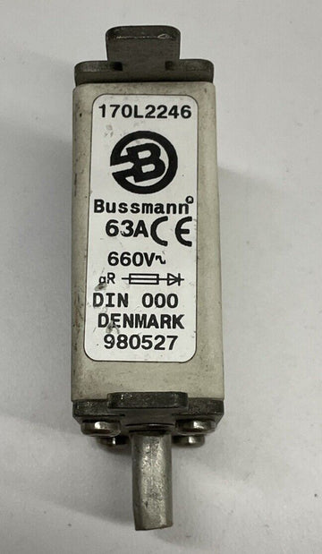 Bussmann 170L2246 High Speed Square Body Fuse 63A 660V - 0