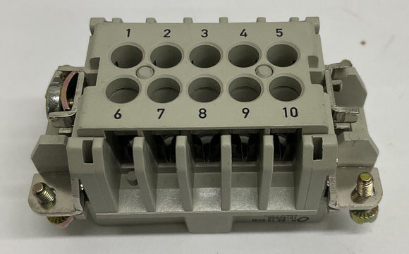 Lapp Epic 10.1820/HBE-10 Machine Crimp 10 Pin Connector