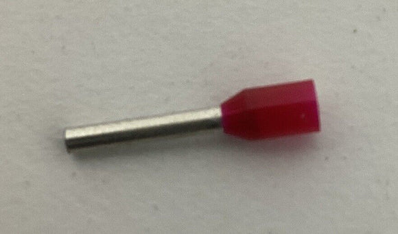 Wago 216-243 Ferrule 18 Awg Red Lot of 100