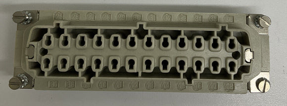 Lapp Epic  10.2043 /HBE24 Machine Crimp 24 Pin Connector