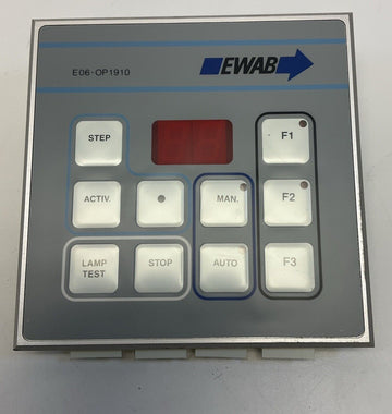 EWAB Control Panel Key Pad E06-OP1910 - 0