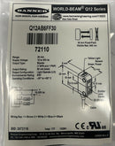 Banner Q12AB6FF30 Photoelectric Sensor 72110 Mini Visible Red-2