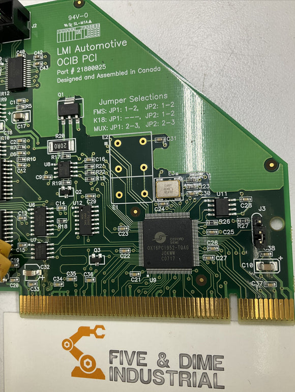 LMI Automotive OCIB PCI 21800025 Interface Card