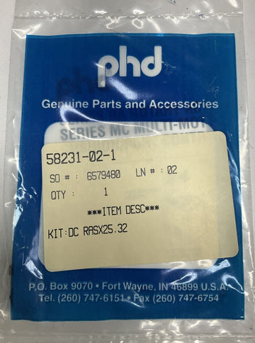 PHD 58231-02-1 RASX25.32 Kit - 0