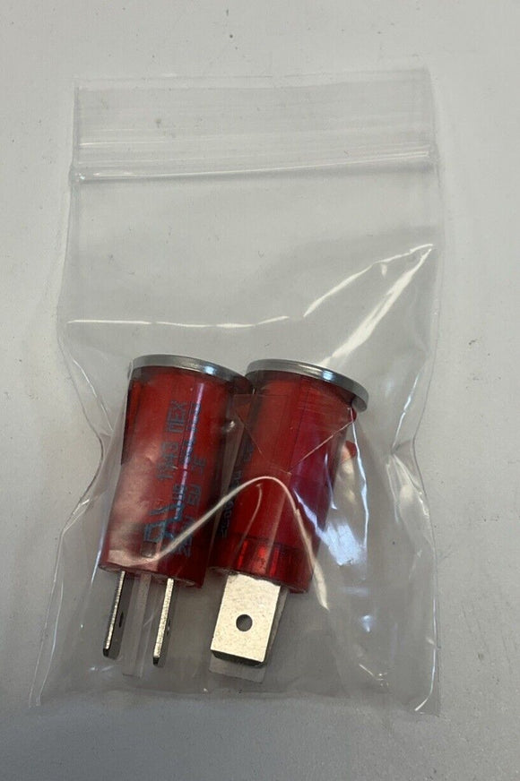 Soli Co Series 31 Panel Lamp 250 v Neon .500"  Pack of  2