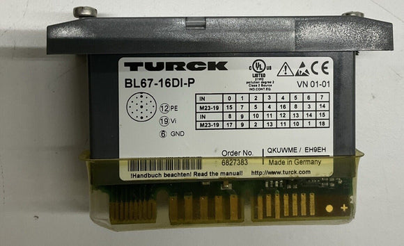 Turck BL67-16DI-P Digital Input Module