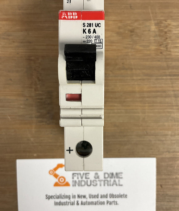 ABB S281-UC-K6A Type K Circuit Breaker