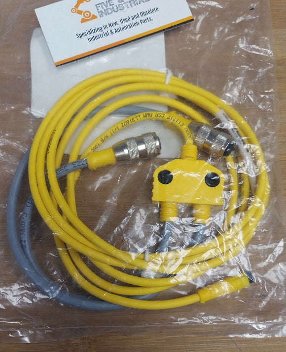 Turck VB2-PSG 6-2/2RK 4T-0.3/0.2/CS12717 Cordset U40226