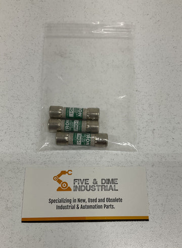 Bussmann Tron FNQ-1 Fuses Time Delay Lot of 3