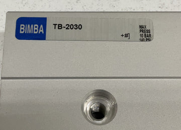 Bimba TB-2030 Twin 20mm Bore, 30mm Stroke Pneumatic Slide Cylinder - 0