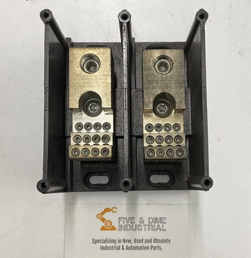 Ferraz Shawmut 67112 2-Pole Power Distribution Box w/ Cover  600V - 0