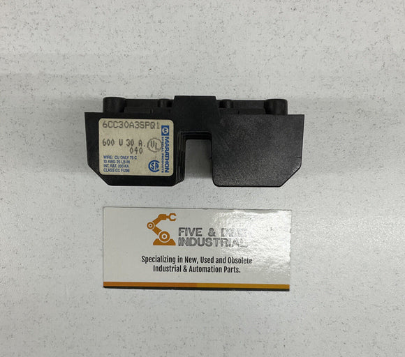 Marathon 6CC30A3SPQ1 Fuse Holder 3, Pole, 30A, 600V