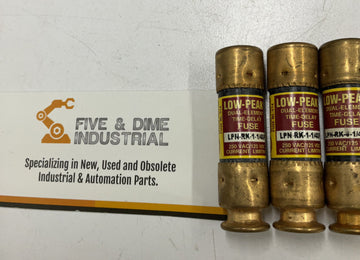 Bussmann  LPN-RK-1-1/4SP Low-Peak  Lot of 3 Fuses - 0