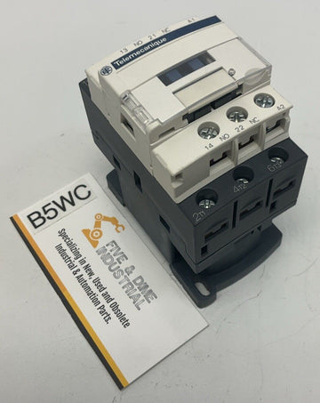 Square D LC1D09G7 TeSys 3-Phase, 25A Contactor, 120VAC Coil, 2-7.5 HP, 690V