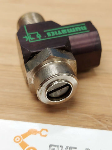 Numatics 3FCRN Flow Control Valve 3/8  NPT 3/8  NPT - 0