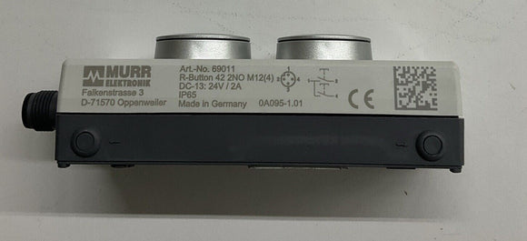 Murr 69011 Reset button with 2 push buttons