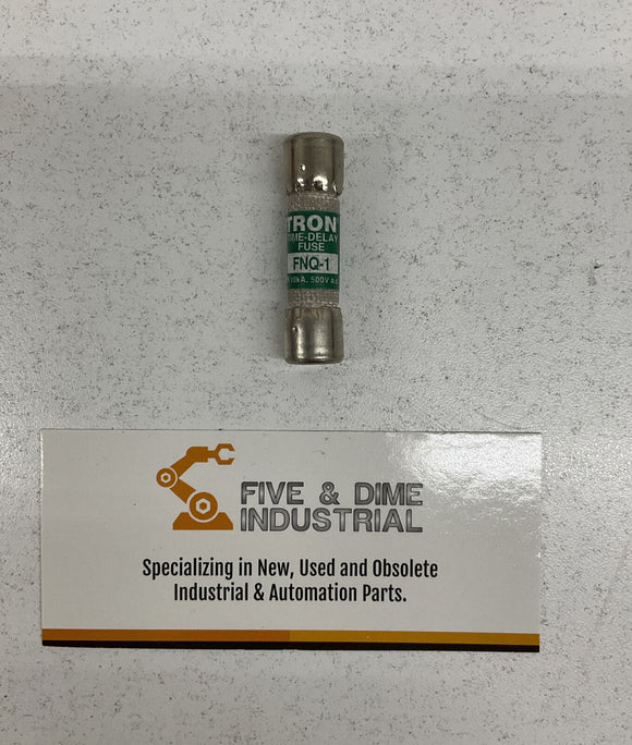 Bussmann Tron FNQ-1 Fuses Time Delay Lot of 3