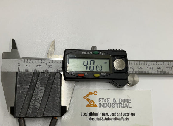 Helwig Carbon 30-491515-124-4-02  Motor Brushes 12.5X40X40mm. 2- pack