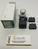 Schneider Electric XB4-BW3145 White Push Button-1