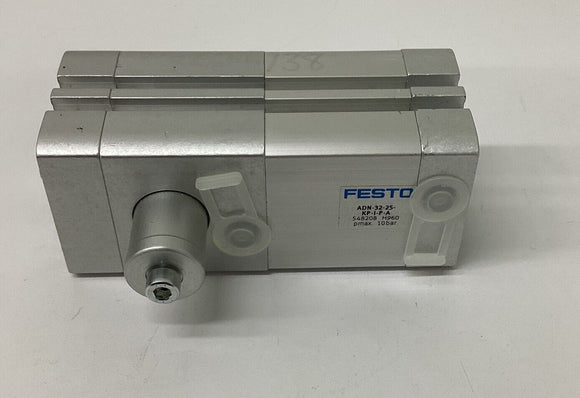 Festo ADN-32-25-KP-1-P-A / 548208 Air Cylinder 32mm Piston x 25mm Stroke