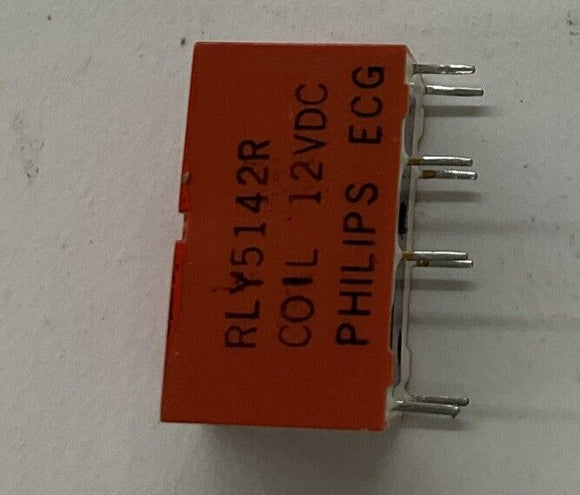 Philips ecg rly5142r dpdt  2A Coil 12 VDC Relay
