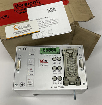 SCA Schucker 8900.0002 TCU 3001 Power Supply