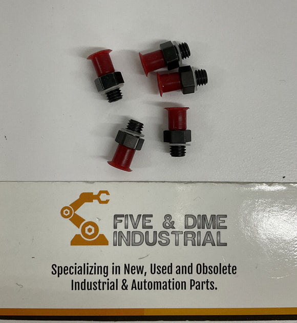 Piab 3150.0035 / U6 of Suction Cups (Lot of 5)