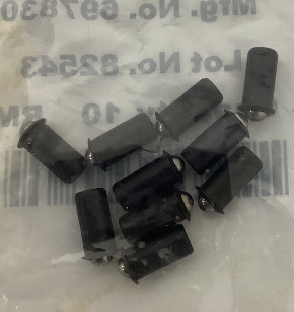 Jergens 10834 .250 OD Steel Press Fit Plunger 697830 10-Pack