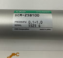 CKD SCM-25B100 Double Acting Pneumatic Cylinder 0.1-1.0MPa-2