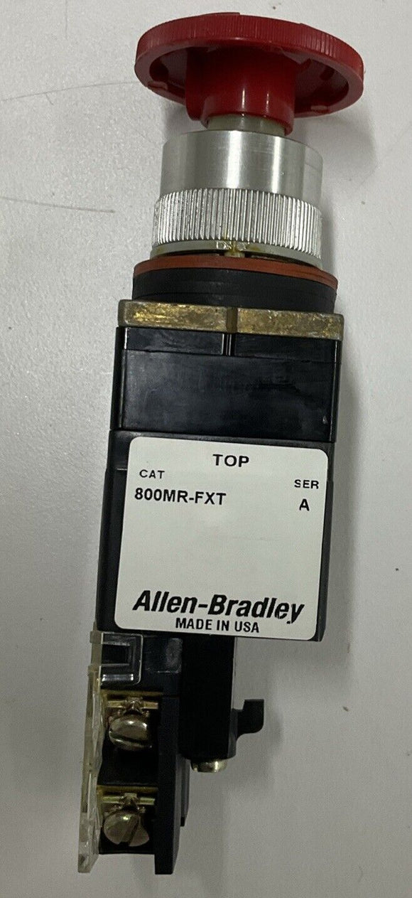 Allen Bradley 800MR-FXT Red Twist and Release Switch
