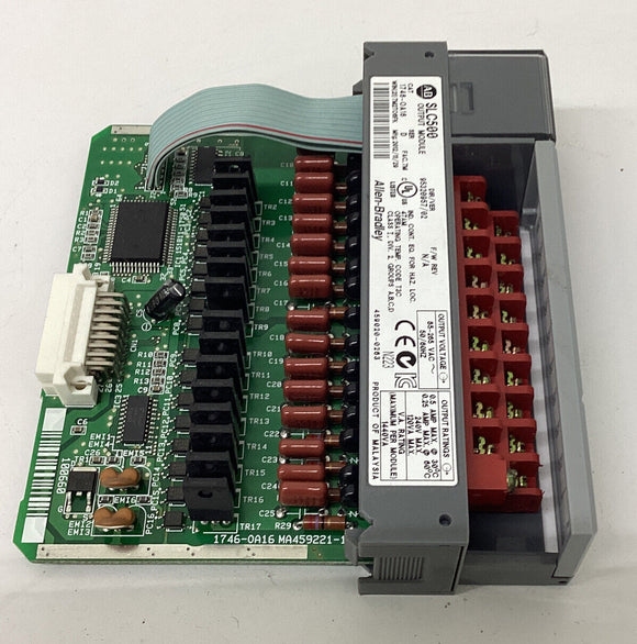 Allen Bradley 1746-OA16 Ser. D Output Module