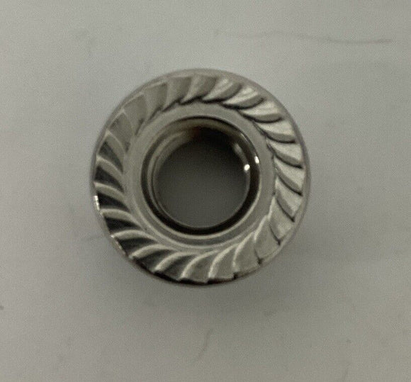 Granger M16-20 4-Pack Stainless Serrated Flange Nuts DIN6926