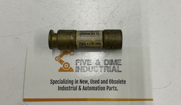 Bussmann Fusetron FRN-R-3-2/10 Fuses 3 2/10A 250V Lot of 2