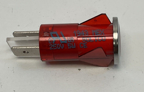 Soli Co Series 31 Panel Lamp 250 v Neon .500"  Pack of  2