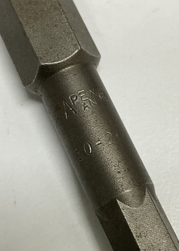 Apex AN-10  Power Bit 7/16 Lot of 3 HexPower Dr 5/16 End 2-1/2 Length