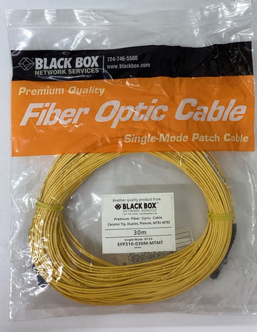 Black Box EFP310-030M-MTMT Single-Mode Optic Cable 30-Meters