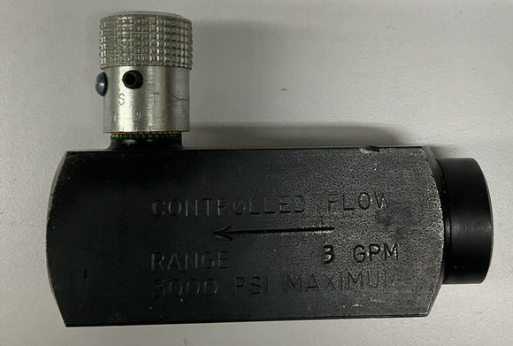 Parker PCCM4005 Colorflow Hydraulic Control Valve 1/4" NPT