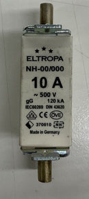 Eltropa NH-00/000 Fuse 10A 500V-1