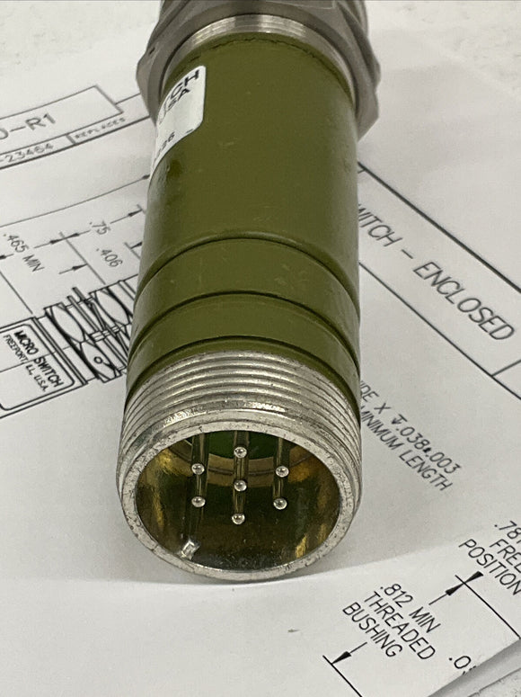 Honeywell 21EN90-R1  Micro-Switch Roller Limit Switch DPDT 2NO-2NC