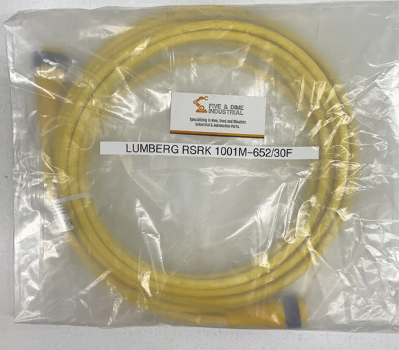 Lumberg Automation RSRK 1001M-652/30F Cable Cordset