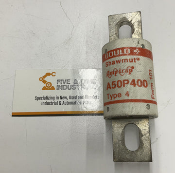 Gould Shawmut A50P400 Fuse 400A Type 4 500 Vac - 0