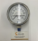 Wika 50208969 Lower Mount Gauge 232.53 4 200 Psi 1/4 Npt LM-1