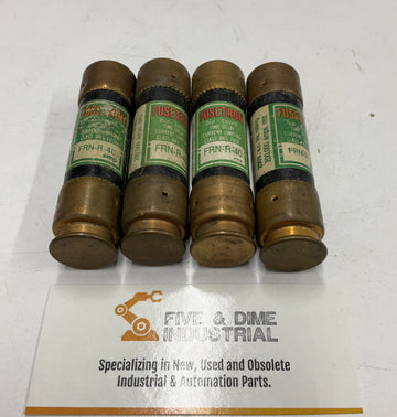 Bussmann FRN-R-40 Fusetron Dual Element Time Delay 40A 250V. Lot of 4 - 0