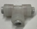 Parker Kynar F4TU4  1/4"x 1/4" Push-to-connect Union Tee Lot of 3-5