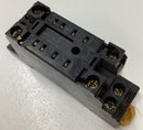 Omron PYF08A-E Din Mount 8-Pin Relay Sockets Lot of (5)-5