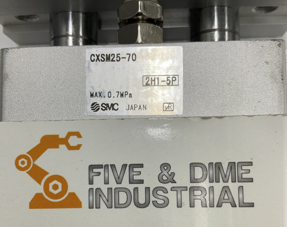 SMC CXM25-70 Pneumatic Dual Rod Cylinder