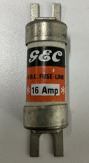 GEC NIT-16 Lot of 4 16 Amp Fuses HRC Fuses-3