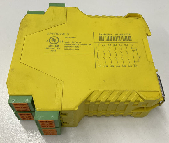 Phoenix Contact PSR-SPP-24VC/URM4, 5X1/2x2 Safety Relay